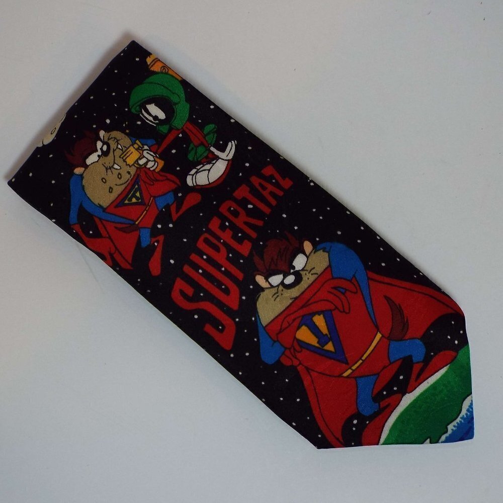 Looney Tunes Mania SuperTaz Polyester Tie.